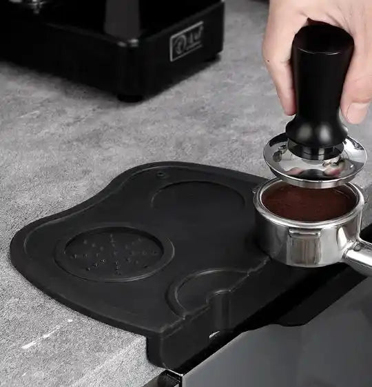 Tamping mat silicone carve