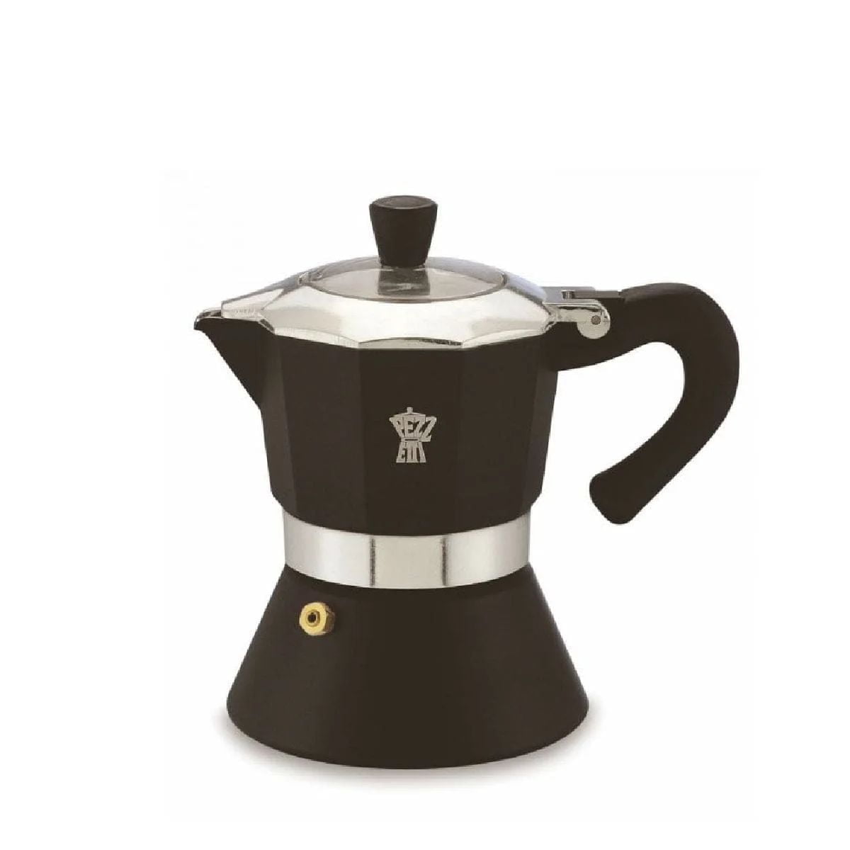 Black Moka Pot (3 Cups)