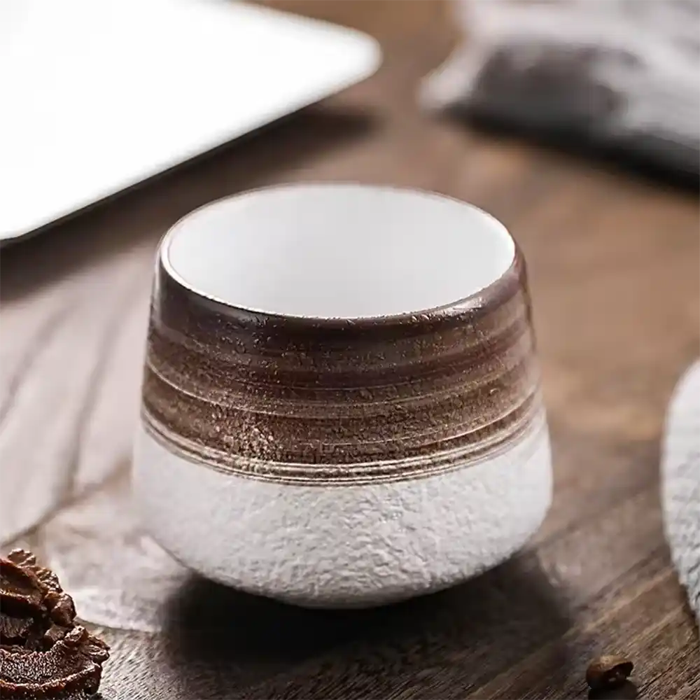 Coffee Ceramic Cup (200ML) Brown