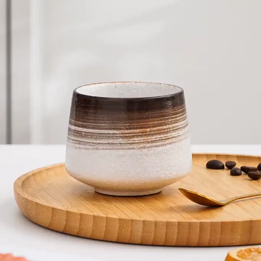 Coffee Ceramic Cup (200ML) Brown
