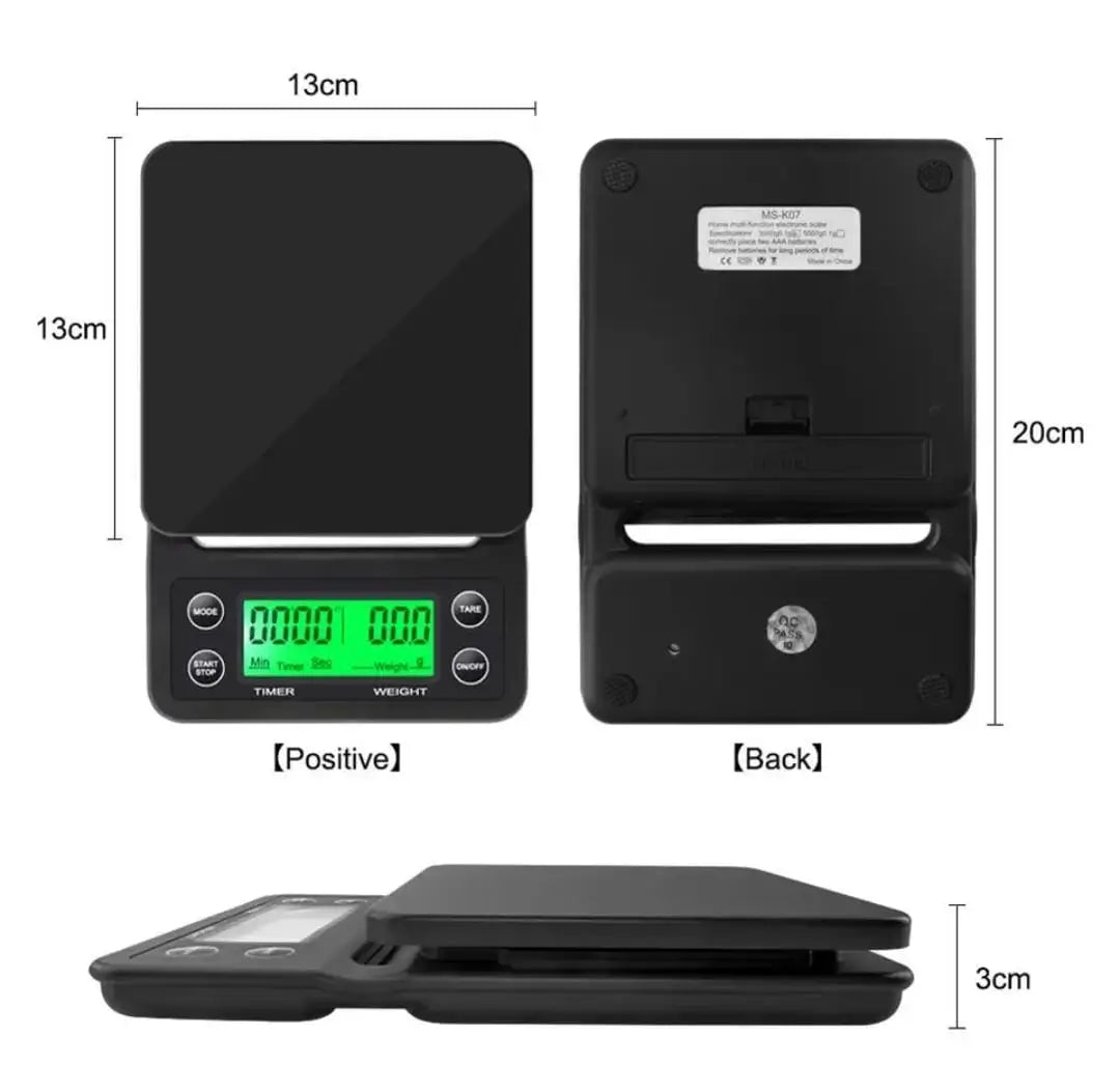 Electronic Coffee Scale With Timer