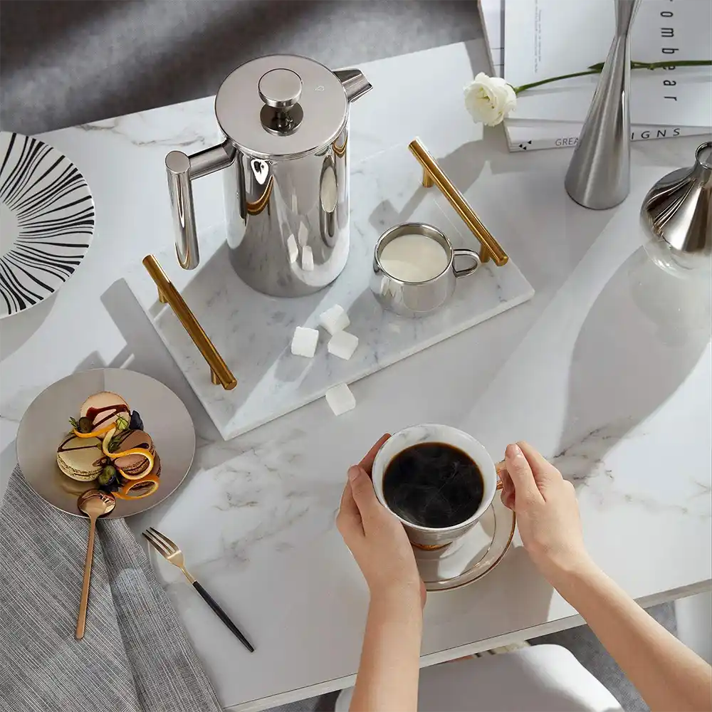 French press stainlesss teel 600ML