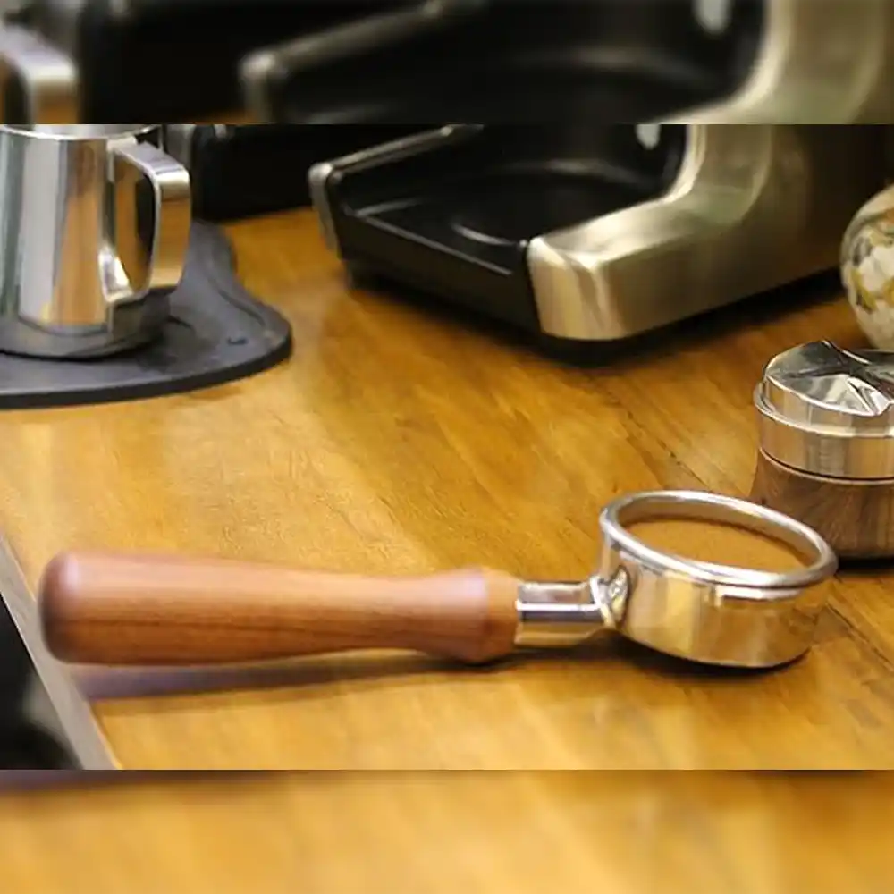 Portafilter handle, 58MM, bottomLess.