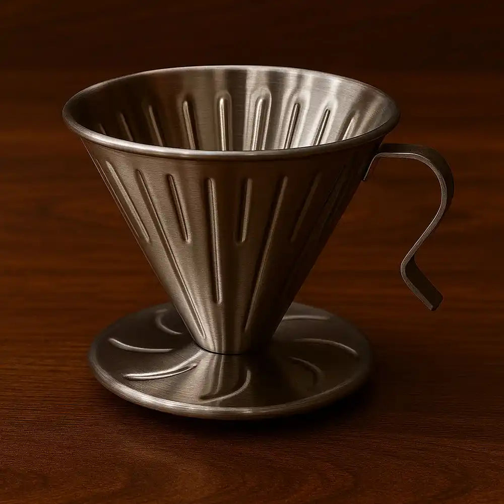 Stainless steel dripper V60-02