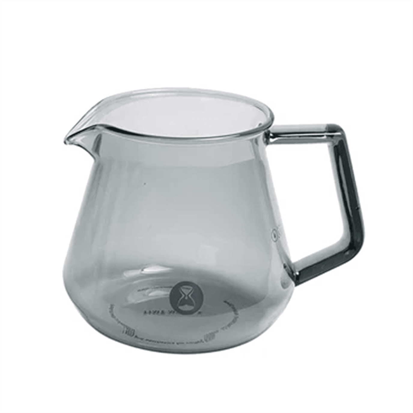 600ml Coffee Mug - Transparent Black