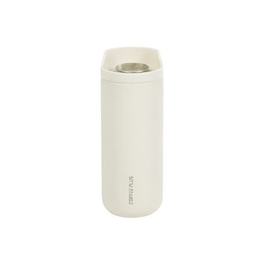 vacuum insulated mug with lid white 230ml