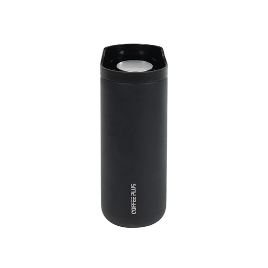 Vacuum insulated mug with lid Black 230ml