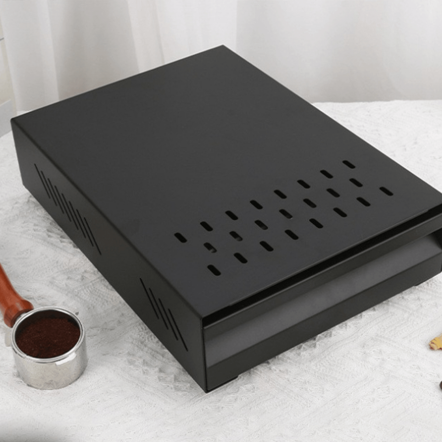 Small - black - coffee Knock Box