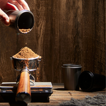 58mm Black Aluminum Dosing Cup