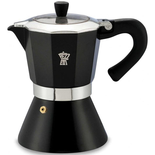 Black Moka Pot (6 Cups)