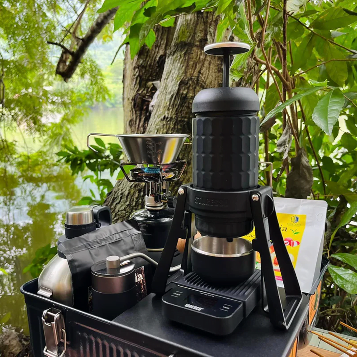 Starso Plus Portable Espresso Machine + Tamper Free