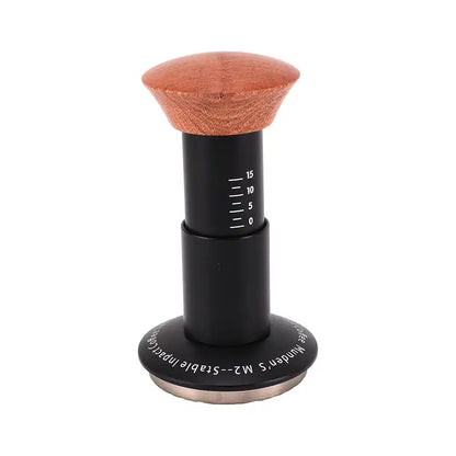 مكبس قهوة 58 mm امباكت اسود خشبي