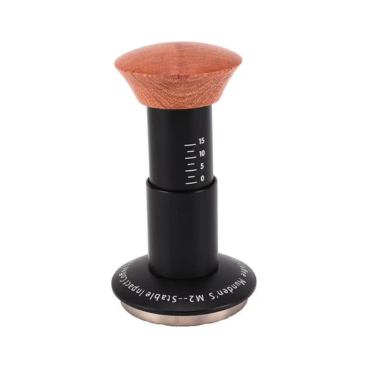 مكبس قهوة 58 mm امباكت اسود خشبي