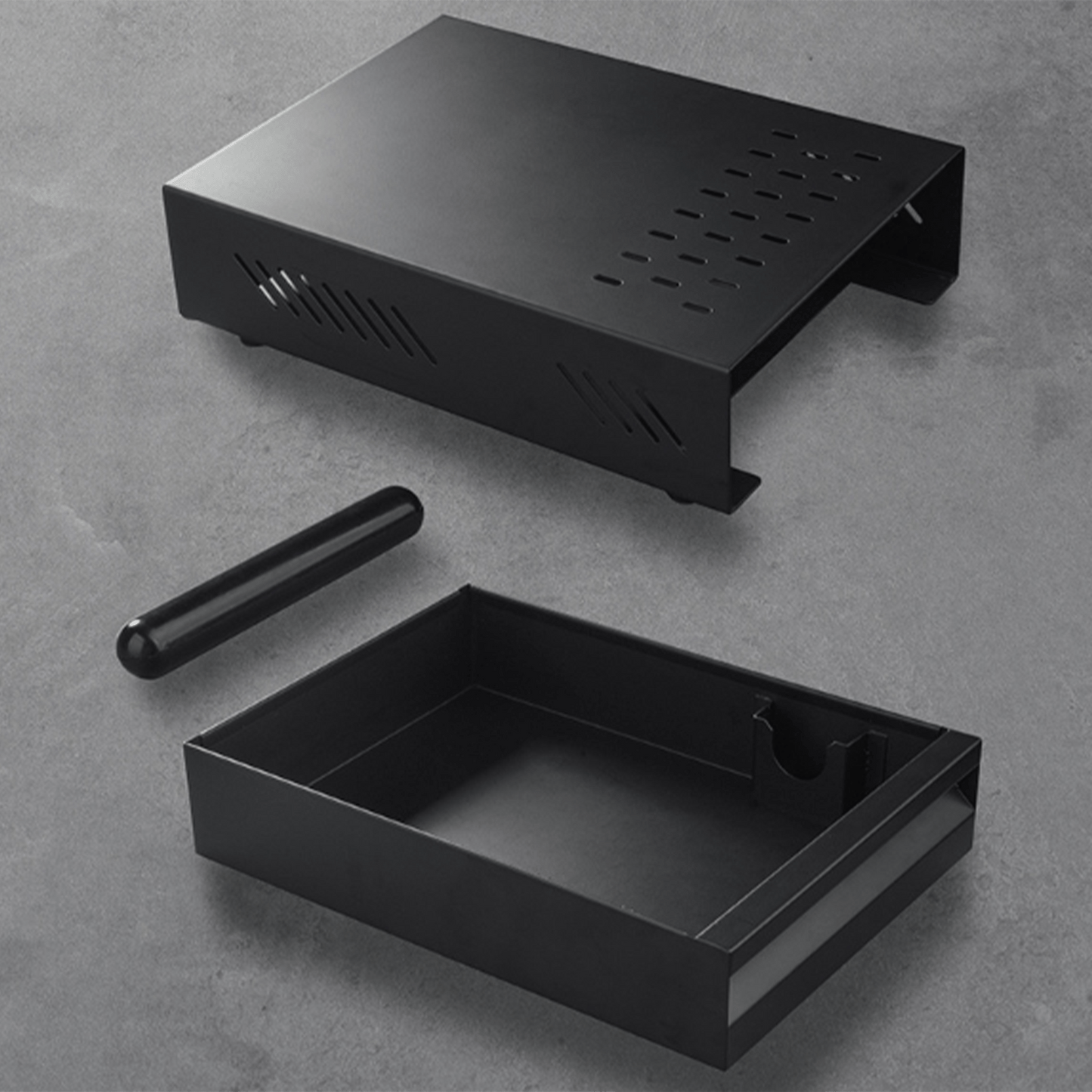 Small - black - coffee Knock Box