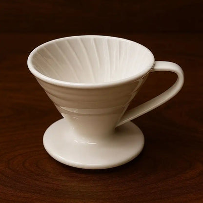 Ceramic coffee dripper V60-02