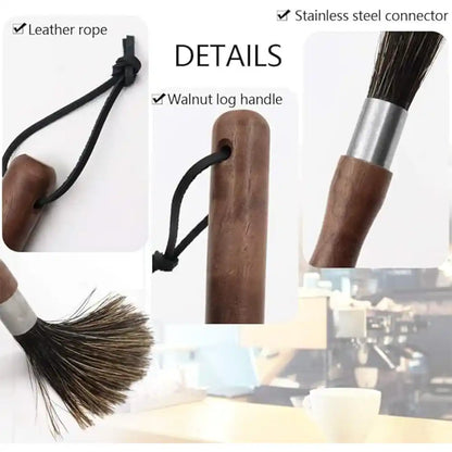 Cleaning brush wooden