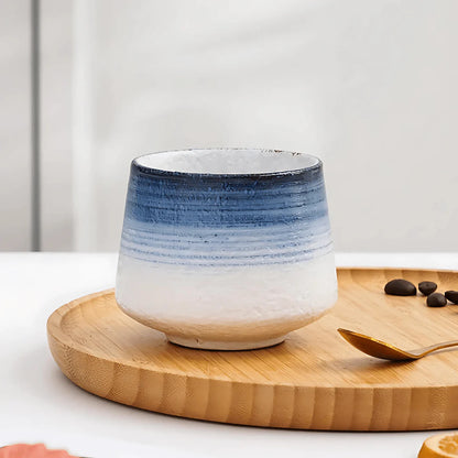 Coffee Ceramic Cup (200ML) Blue