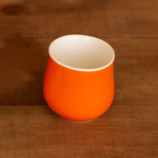 Coffee cup ceramic 120ML Orange