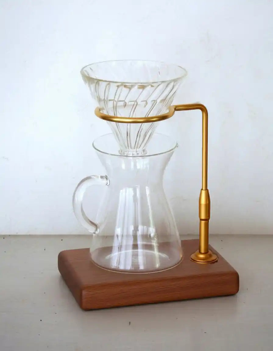 Coffee dripper stand wooden