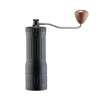 Coffee grinder, 40g , 7 star burrs, 48MM burr dia black History