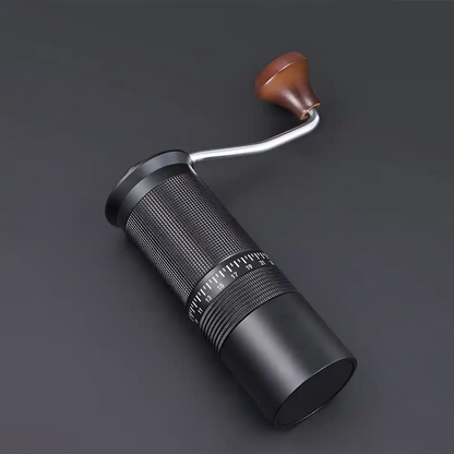 مطحنة قهوة يدوية 5 شفرات تعديل خارجي أسود