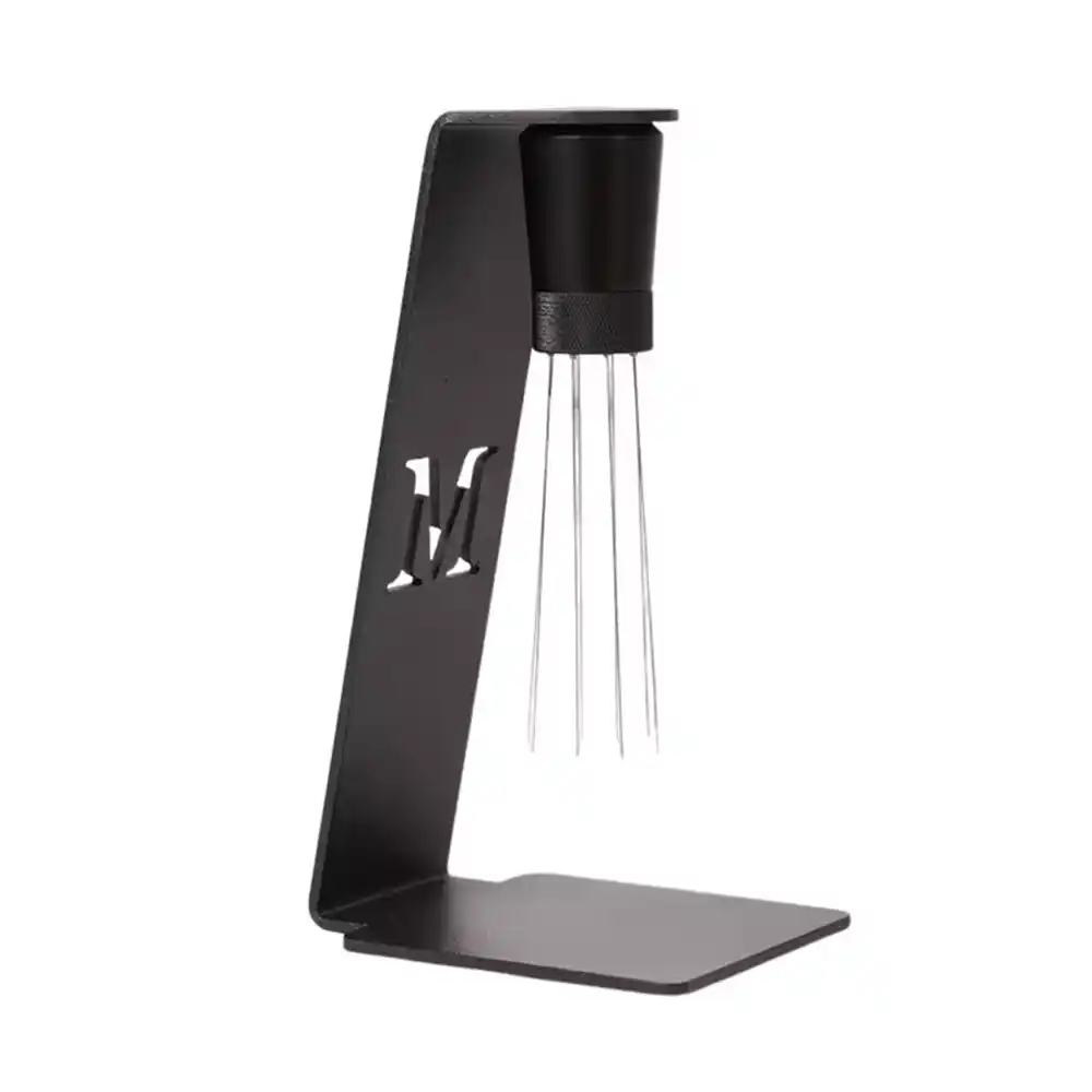 Coffee needle distributor magnet