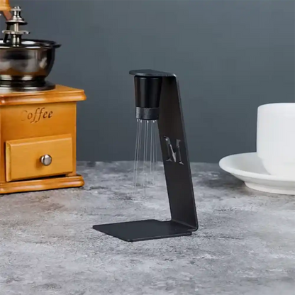 Coffee needle distributor magnet