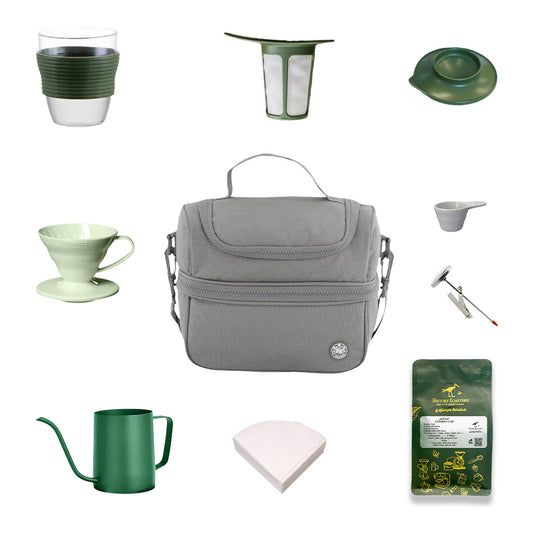 The Ultimate Travel Coffee Brewing Kit