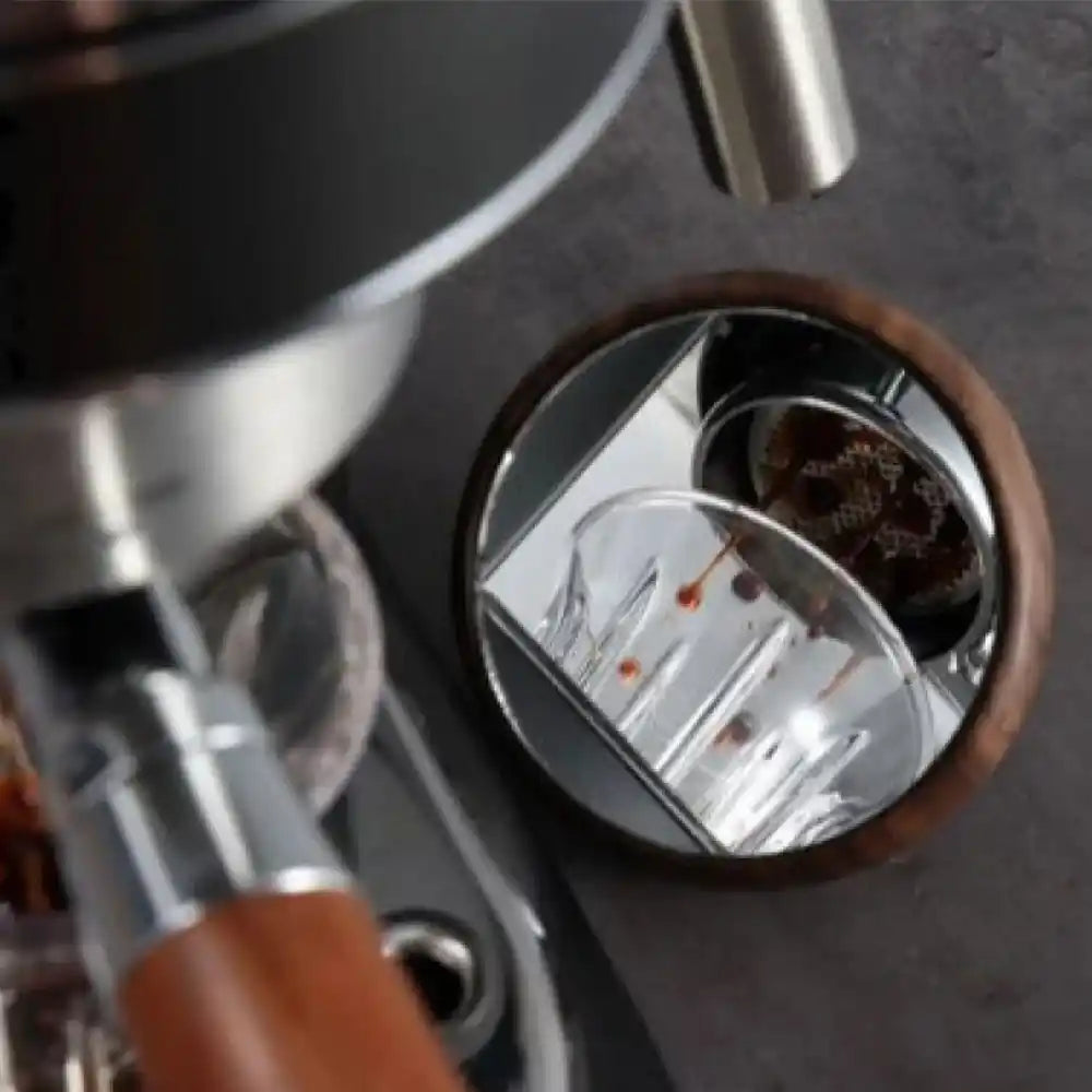 Espresso mirror wooden