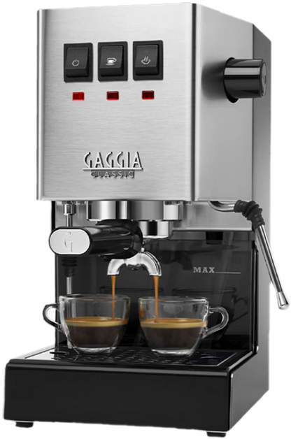 GAGGIA Espresso Machine Classic E24 Bar 15 Potafilter 58 Stainless Steel