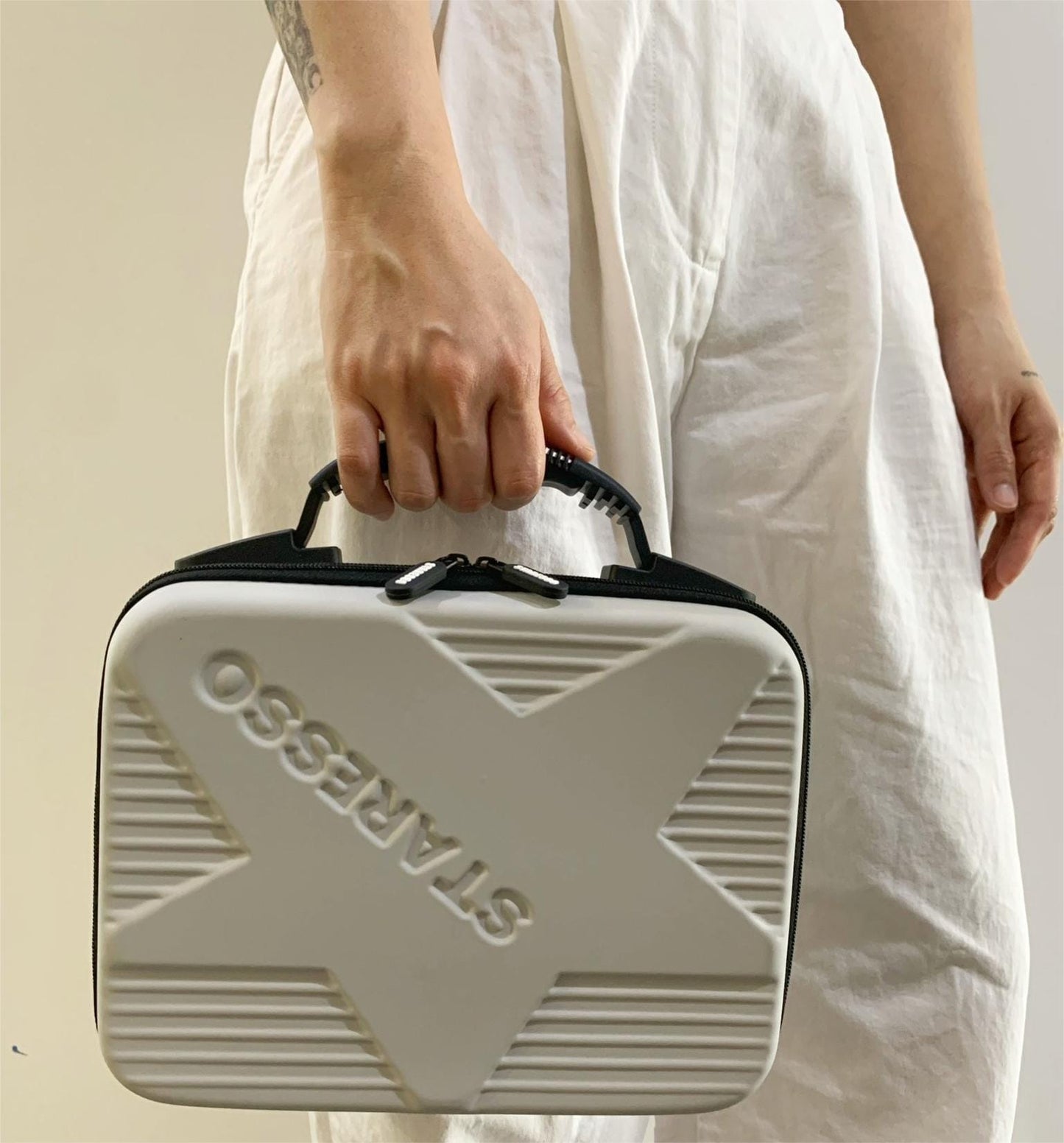 Starso Classic Portable Travel Kit Espresso Maker and Manual Coffee Grinder