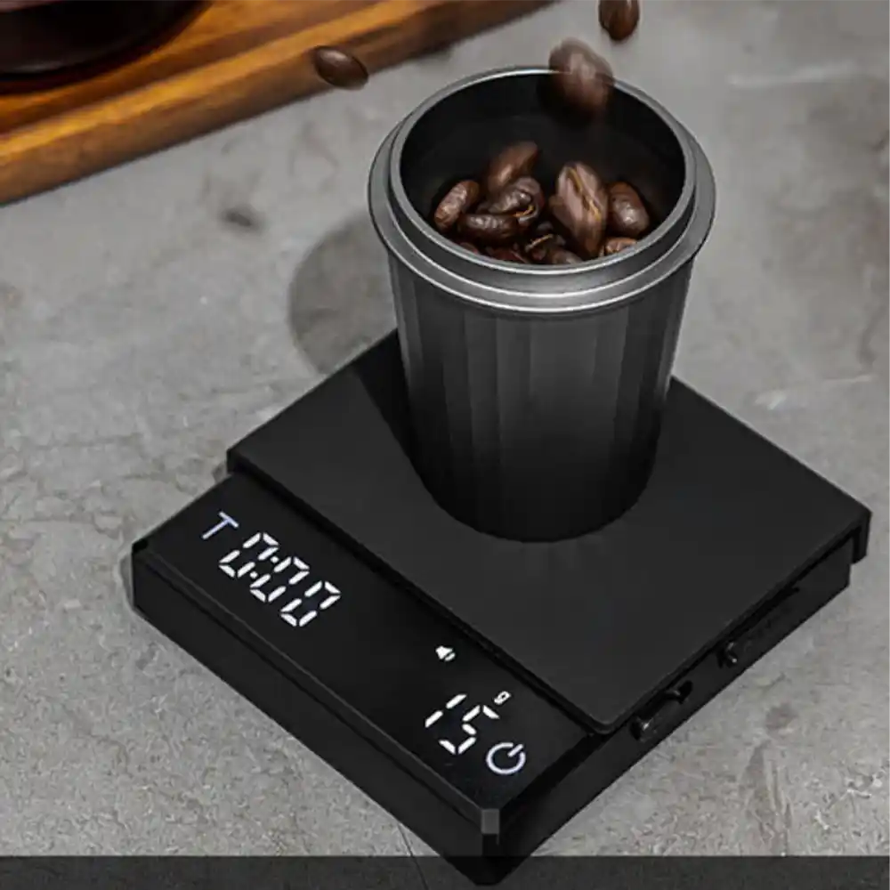 Mini Rechargeable Coffee Scale – 95×90×16 mm