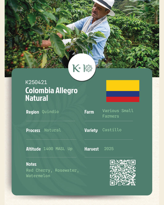 COLOMBIA ALLEGRO NATURAL
